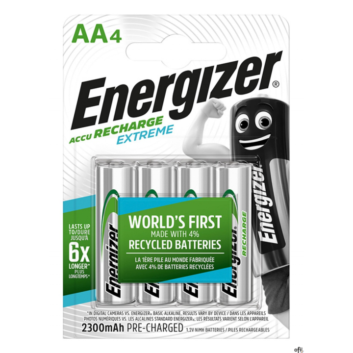 Bateria akumulatorek ENERGIZER HR6 AA (4szt) 2300mAh
