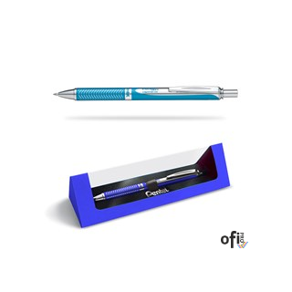 Pióro kulkowe ENERGEL BL407- TR1ACPL niebieskie STERLING PENTEL