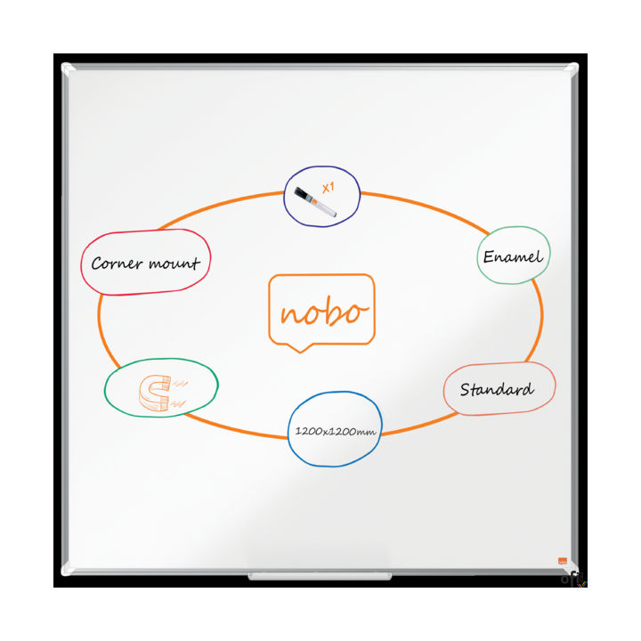 Tablica stalowa Nobo Premium Plus 1200x1200mm 1915157