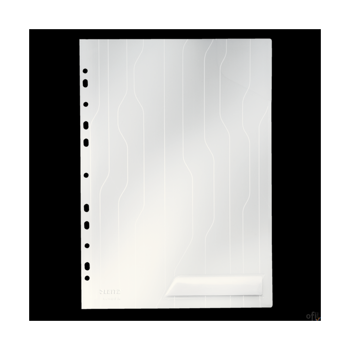 Folder LEITZ Combifile biały przezroczysty folia (5szt) 47260003