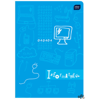 Zeszyt A5 60k. kratka 70g UV Informatyka