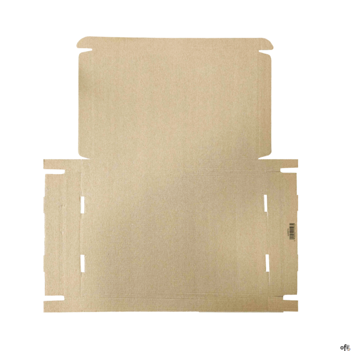 Karton wysyłkowy/klapowy do paczkomatów DOTTS, Gabaryt XS, 340g, zew.321x221x29, tektura 3-warstwy szara