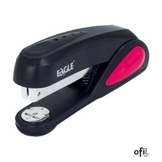 Zszywacz S5105 czerwony zszywa 20 kartek 20k EAGLE 110-1525 na zszywki 24/6 26/6