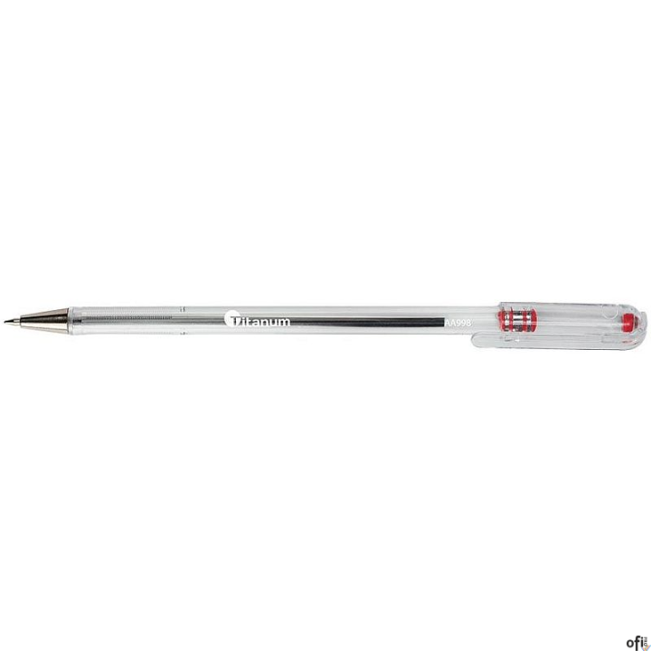 Długopis czerwony AA998 TITANUM 68973