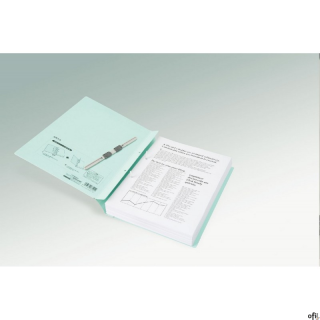 Teczka PLUS skoroszyt A4 zielona pastel 91-065 ZERO MAX BASIC