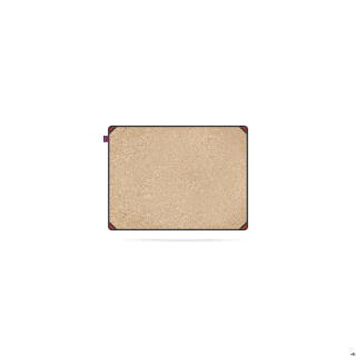 Tablica korkowa MemoBe idea EDGE ALL BLACK, rama aluminiowa czarna, 60x45 cm MITC060045.00.61.51