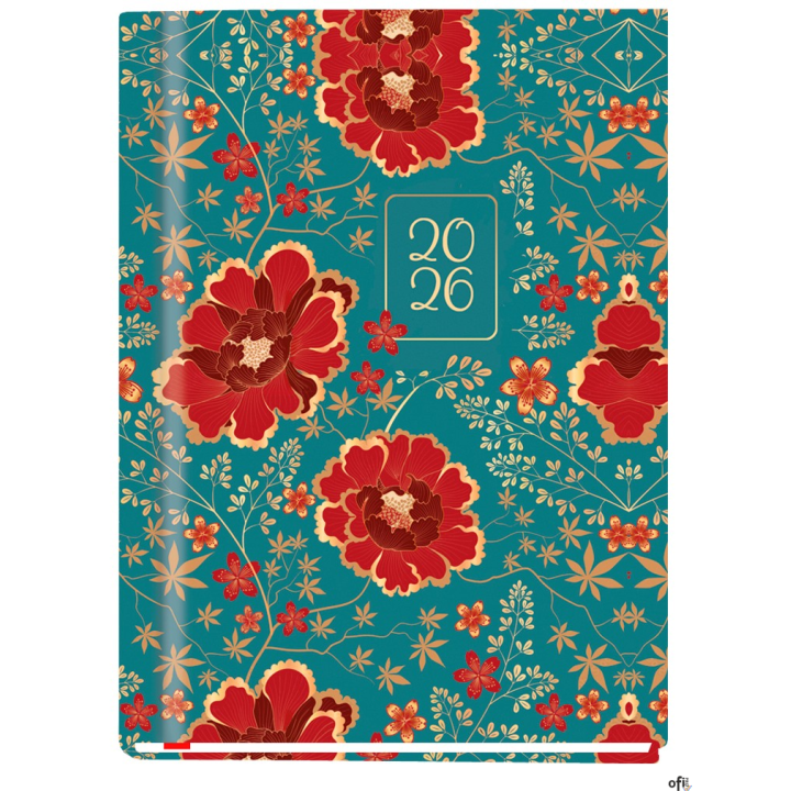 Terminarz MARTA B6 2026 Michalczyk i Prokop T-215F-02 120x165mm kalendarz 1 tydzień na 2 stronach