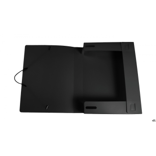 Teczka z gumką pudło 2 cm kolor czarny TG-03-05 BIURFOL