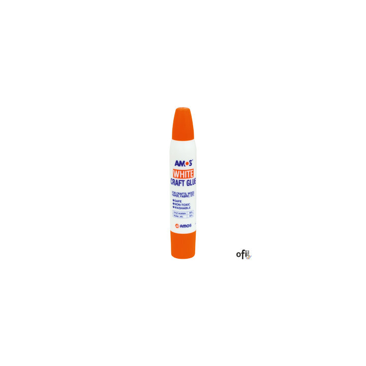 Klej w płynie biały 34ml/36g AMOS WCG34D12 130-1488