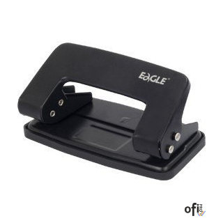 Dziurkacz 709 EAGLE czarny, dziurkuje do 8 kartek, 110-1023