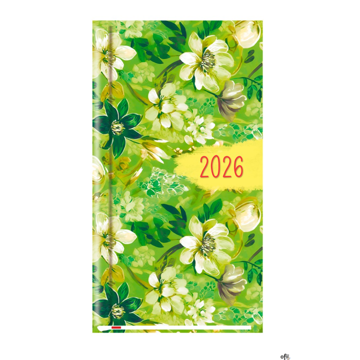 Terminarz Kieszonkowy 90x165mm 2026 Michalczyk i Prokop T-231F-06 kalendarz 1 tydzień na 2 stronach