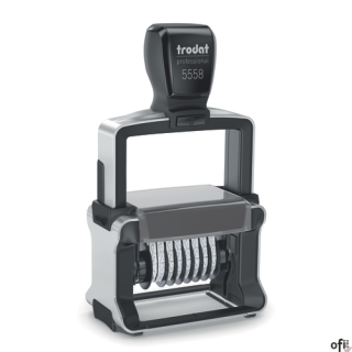 Numerator bez wkładki, samotuszująca pieczątka z 8 cyframi, 5558 8/5mm TRODAT