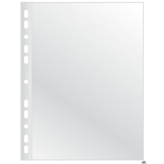 Koszulki na dokumenty Q-CONNECT, PP, A4, krystal, 100mikr., 100szt. KF14841