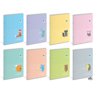 Zeszyt A5 32k kratka BEBE KIDS Pastel 1298 INTERDRUK