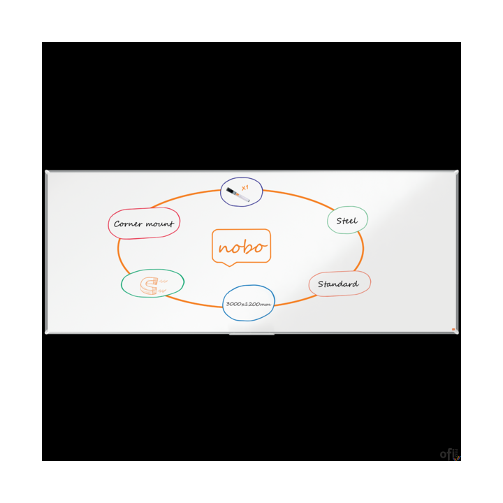 Tablica stalowa Nobo Premium Plus 3000x1200mm 1915165