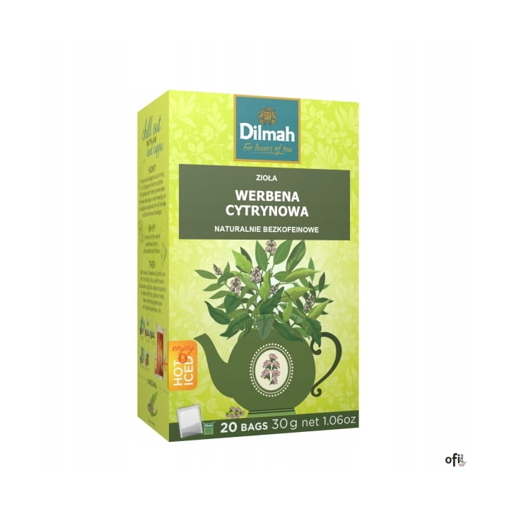 Herbata DILMAH werbena cytrynowa 20t ziołowa