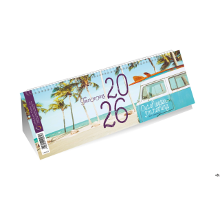 Kalendarz ze spiralką A4 - poziomy 2026 Michalczyk i Prokop T-100-2-25