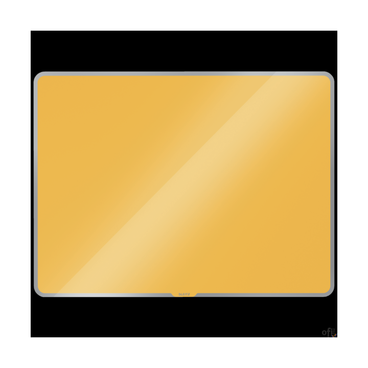 Szklana tablica magnetyczna Leitz Cosy 80x60cm, żółta, 70430019