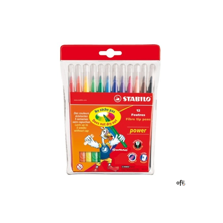 Flamastry 280/12-02/01 STABILO POWER . 2mm