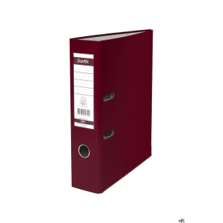 Segregator A4 80mm XXL bordowy, z szyną BANTEX 100551791