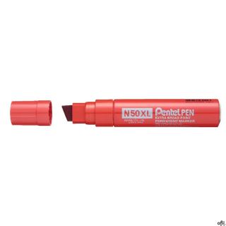 Marker permanetny XL JUMBO czerwony N50XL-B PENTEL