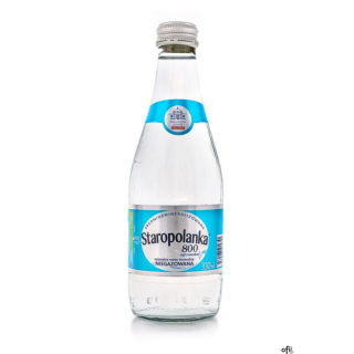 Woda STAROPOLANKA 330ml niegazowana szkło zgrzewka 12szt.
