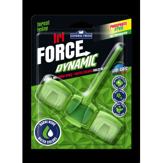 Zawieszka do WC TRI FORCE barwiąca 54g las GENERAL FRESH  70309