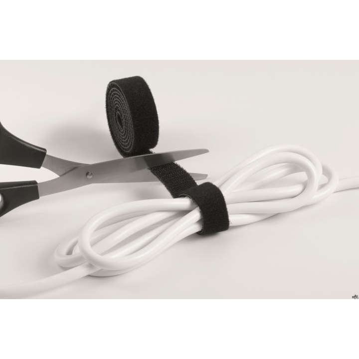 Taśma rzep do spinania kabli 1m*20mm czarna 503201 CAVOLINE GRIP DURABLE