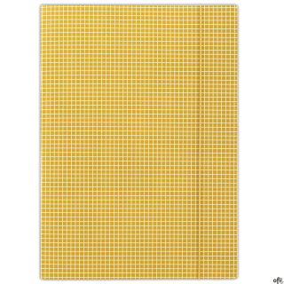 Teczka z gumką w kratkę pomarańczowa DONAU FEP12 kratka