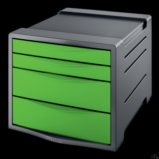 Pojemnik _4 szufladami EUROPOST VIVIDA zielony ESSELTE 626499