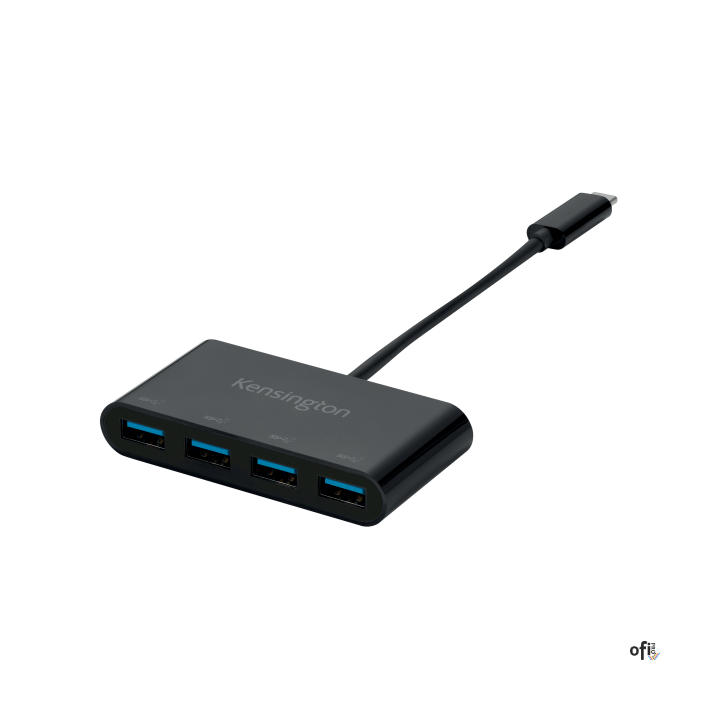 4-portowy replikator Kensington CH1200 USB-C na USB-A K33616WW