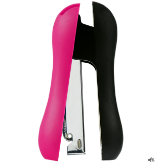 Zszywacz EAGLE TYST1208 110-1691 różowy 20 kartek 20k na zszywki 24/6 26/6