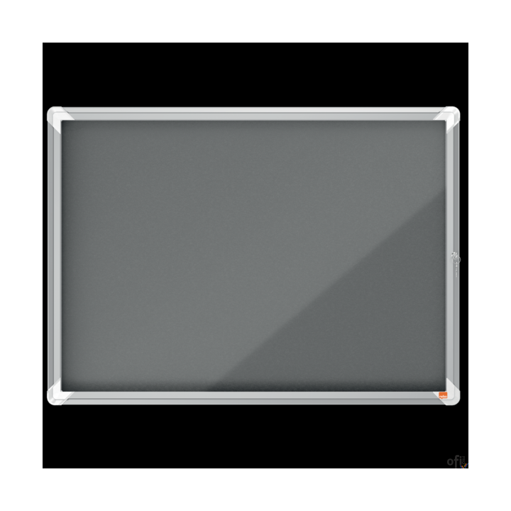 Gablota filcowa wewnętrzna Nobo Premium Plus 8xA4, szara 1915329