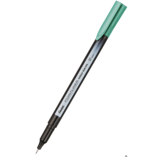 Cienkopis pointliner colour, szmaragdowy z tuszem na bazie wody, S40-D4 PENTEL