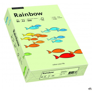 Papier xero kolorowy RAINBOW bladozielony R72 88042585