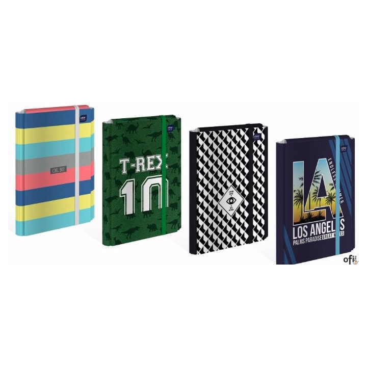 Teczka z gumką twarda oprawa A4+ BOYS INTERDRUK