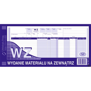 361-2 WZ wydanie materiałów na zewnątrz 1/3 A3 80 kartek MICHALCZYK