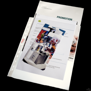 Koszulki ESSELTE A4 maxi 100 mic (25szt) groszkowe 259760