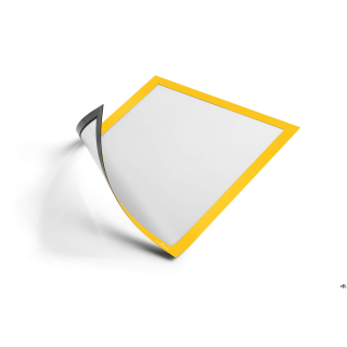 Ramka magnetyczna A4 żółta (5 szt.) DURABLE MAGNETIC 486904