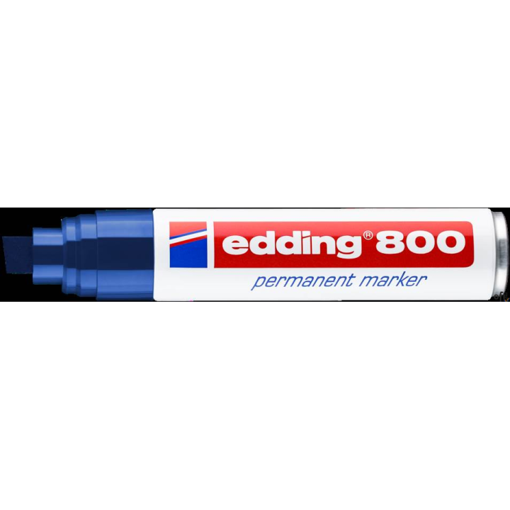 Marker E-800 EDDING niebieski końcówka ścięta
