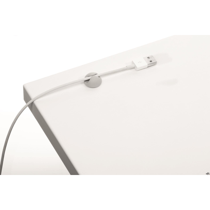 Klips samoprzylepny na 1 kabel (6 szt.) szary 503710 CAVOLINE CLIP DURABLE