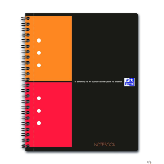 Kołonotatnik A5 80 kartek, kratka / tagi, INTERNATIONAL, OXFORD, 100101849