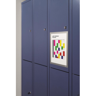 Ramka magnetyczna A4 srebrna (5szt.) DURABLE 486923