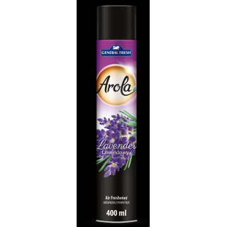 Odświeżacz powietrza AROLA Spray 400ml lawenda GENERAL FRESH  09073