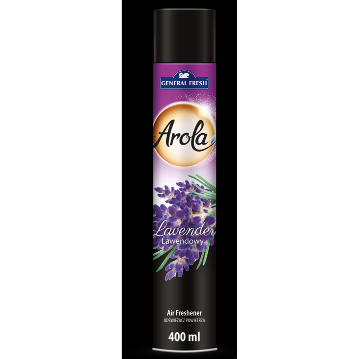 Odświeżacz powietrza AROLA Spray 400ml lawenda GENERAL FRESH  09073