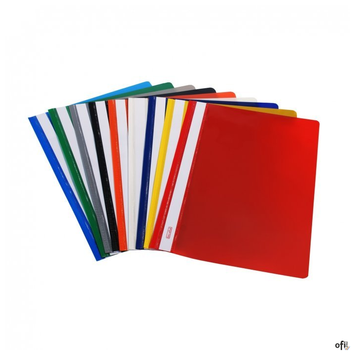 Skoroszyt A4 twardy SH-00-02 PVC zielony BIURFOL (10szt)