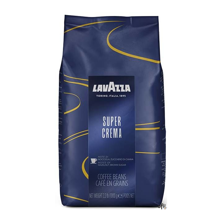 Kawa LAVAZZA SUPER CREMA ESPRESSO BLUE 1kg ziarnista