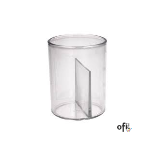 Kubek na długopisy przezroczysty HAS