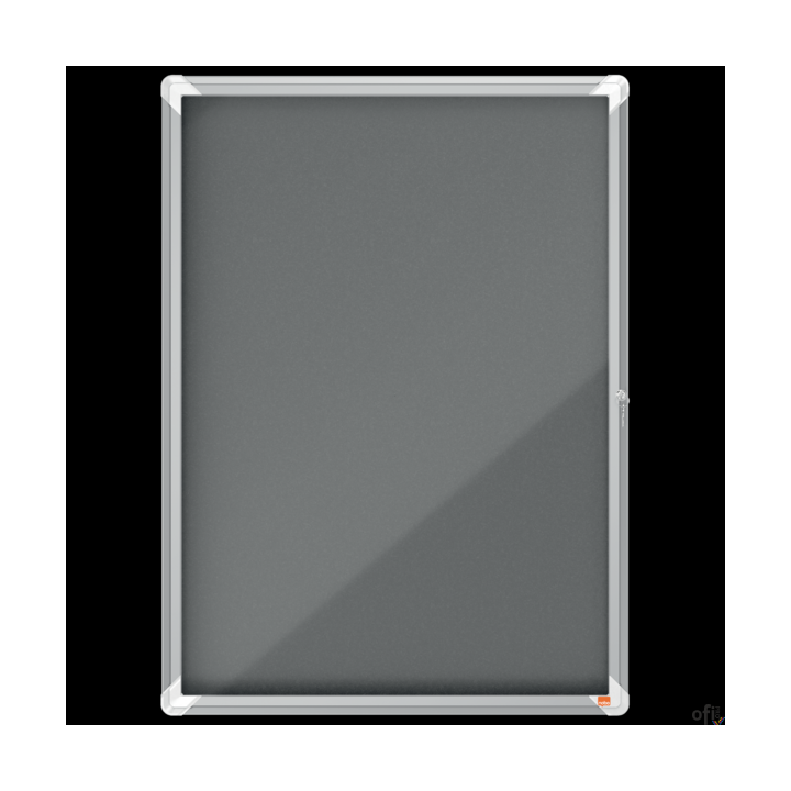 Gablota filcowa wewnętrzna Nobo Premium Plus 9xA4, szara 1915330