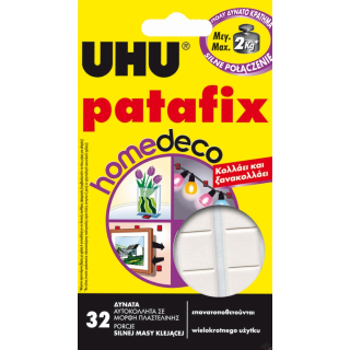 Masa samop.PATAFIX HOMEDECO UHU 40015 do 2kg (32kwadraty)